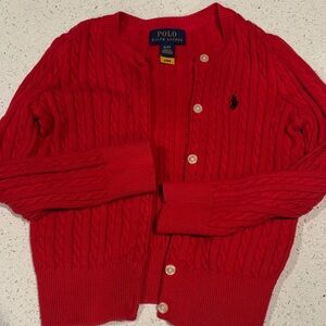 Polo by Ralph Lauren Red Kids Sweater